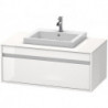 Meuble sous-vasque KETHO 550x1000x426mm blanc mat