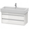 Meuble sous-vasque KETHO 440x950x410mm blanc mat