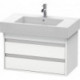 Meuble sous-vasque KETHO 455x800x480mm blanc mat
