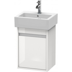 Meuble sous-vasque KETHO 320x400x550mm ouverture droite blanc mat