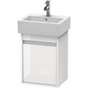 Meuble sous-vasque KETHO 320x400x550mm ouverture droite blanc mat