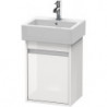 Meuble sous-vasque KETHO 320x400x550mm ouverture droite blanc mat