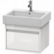 Meuble sous-vasque KETHO 440x550x410mm blanc mat
