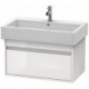 Meuble sous-vasque KETHO 440x750x410mm blanc mat