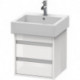 Meuble sous-vasque KETHO 440x450x410mm blanc mat