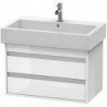 Meuble sous-vasque KETHO 440x750x410mm blanc mat