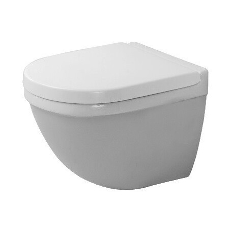 WC suspendu STARCK 3 COMPACT ti 360x485mm blanc