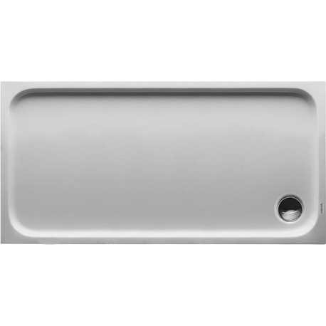 Receveur de douche rectangulaire D-CODE blanc 1400x700x85mm
