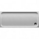 Receveur de douche rectangulaire D-CODE blanc 1700x700x85mm