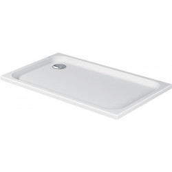 Receveur de douche rectangulaire D-CODE blanc 1300x750x85mm