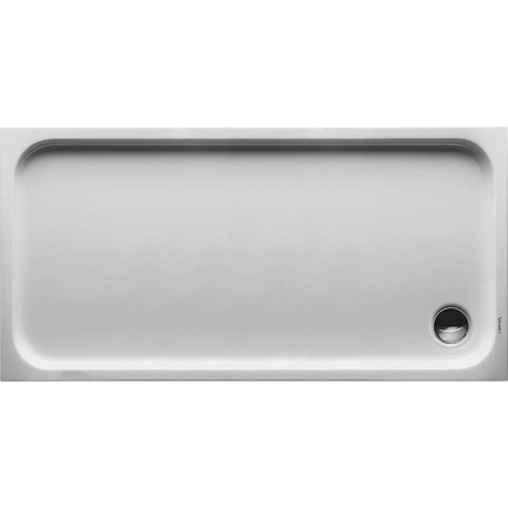 Receveur de douche rectangulaire D-CODE blanc 1500x750x85mm