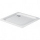 Receveur de douche rectangulaire D-CODE blanc 900x800x85mm