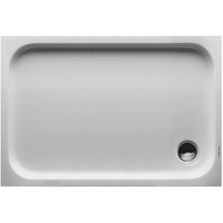 Receveur de douche rectangulaire D-CODE blanc 1200x800x85mm