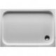 Receveur de douche rectangulaire D-CODEavec antidérapant blanc 1200x800x85mm