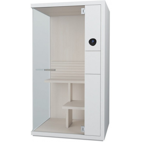 Sauna DuravitINIPI B 1175x1170x2130mm VW blanc brillant