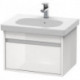 Meuble sous-vasque KETHO 455x600x410mm blanc mat