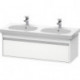 Meuble sous-vasque KETHO 455x1150x410mm blanc mat