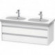 Meuble sous-vasque KETHO 455x1150x480mm blanc mat