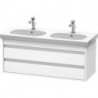 Meuble sous-vasque KETHO 455x1150x480mm blanc mat