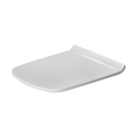 Abattant WC DURASTYLE avec fermeture souple allongé amovible