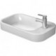 Vasque à poser HAPPY D.2avec débordement trou B 650x400mm geschl 1 trouwe