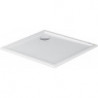 Receveur de douche rectangulaire STARCK SLIMLINE 900x800x45mm blanc