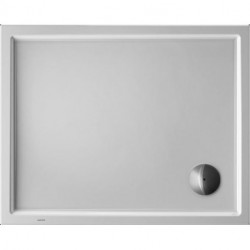 Receveur de douche rectangulaire STARCK SLIMLINEavec antidérapant 1000x800x50mm blanc