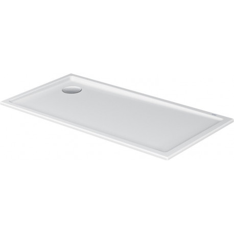Receveur de douche rectangulaire STARCK SLIMLINE 1400x700x55mm blanc