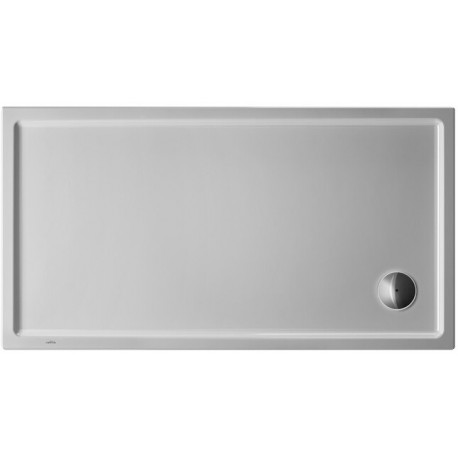 Receveur de douche rectangulaire STARCK SLIMLINEavec antidérapant 1400x900x55mm blanc