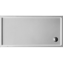 Receveur de douche rectangulaire STARCK SLIMLINEavec antidérapant 1500x750x60mm blanc