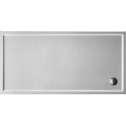 Receveur de douche rectangulaire STARCK SLIMLINEavec antidérapant 1800x900x65mm blanc