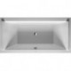 Baignoire rectangulaire STARCK 2 dossier incliné 1800x900mm blanc