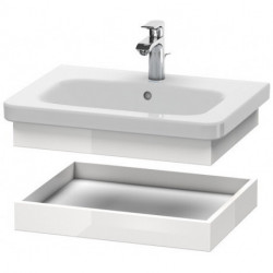 Planche de rangement DURASTYLE 448x580x84mm marron foncé/blanc ma