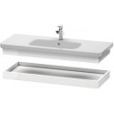 Planche de rangement DURASTYLE 448x1130x84mm basalt matt/blanc ma
