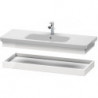 Planche de rangement DURASTYLE 448x1130x84mm basalt matt/blanc ma