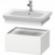 Élément bas armoire Duravit DURASTYLE 448x580x282mm blanc mat