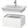 Élément bas armoire Duravit DURASTYLE 448x580x282mm blanc mat