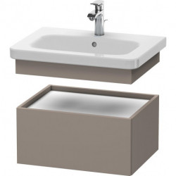Élément bas armoire Duravit DURASTYLE 448x580x282mm basalt mat/basalt mat