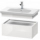 Élément bas armoire Duravit DURASTYLE 448x730x282mm blanc mat