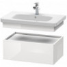 Élément bas armoire Duravit DURASTYLE 448x730x282mm blanc mat