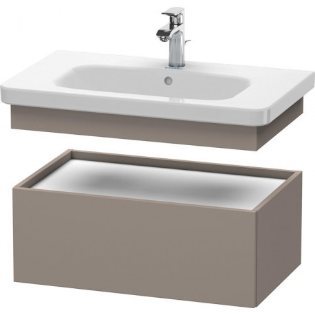 Élément bas armoire Duravit DURASTYLE 448x730x282mm basalt mat/basalt mat