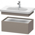 Élément bas armoire Duravit DURASTYLE 448x730x282mm basalt mat/basalt mat
