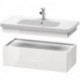 Élément bas armoire Duravit DURASTYLE 448x930x282mm basalt mat/basalt mat