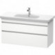 Meuble sous-vasque DURASTYLE 448x1130x610mm blanc mat
