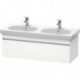 Meuble sous-vasque DURASTYLE 453x1150x398mm blanc mat