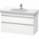 Meuble sous-vasque DURASTYLE 453x1000x610mm blanc mat