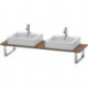 Console Duravit HAPPY D.2 480x1000x24mm amérique noyer