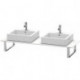 Console Duravit HAPPY D.2 480x1000x24mm blanc brillant