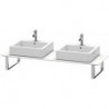 Console Duravit HAPPY D.2 480x1000x24mm blanc brillant