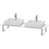 Console Duravit HAPPY D.2 550x1000x24mm blanc brillant